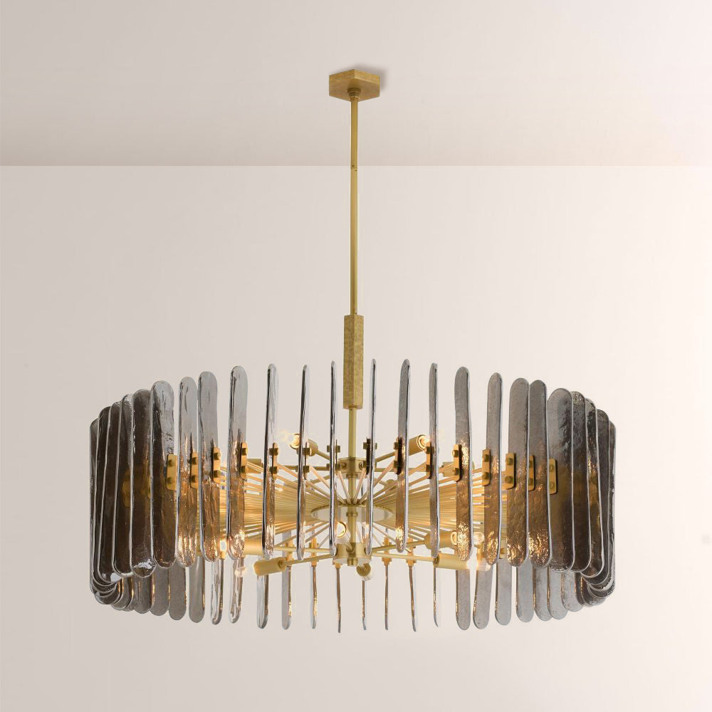 Klatze Glass Round Chandelier 38"