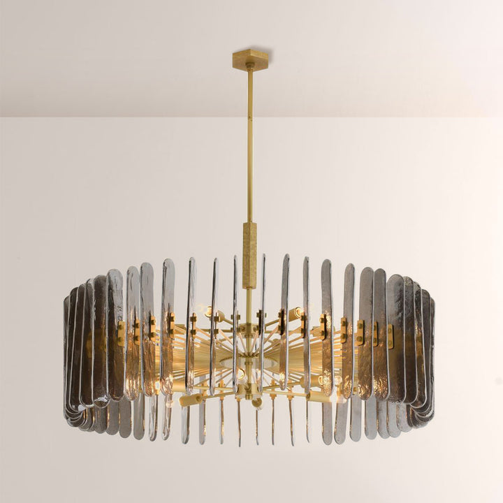 Klatze Glass Round Chandelier 38"