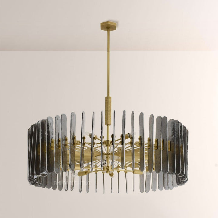 Klatze Glass Round Chandelier 38"
