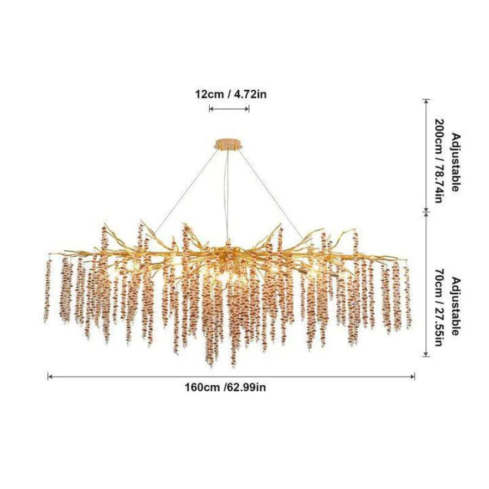 Lacuna Dining Room Branch Chandelier