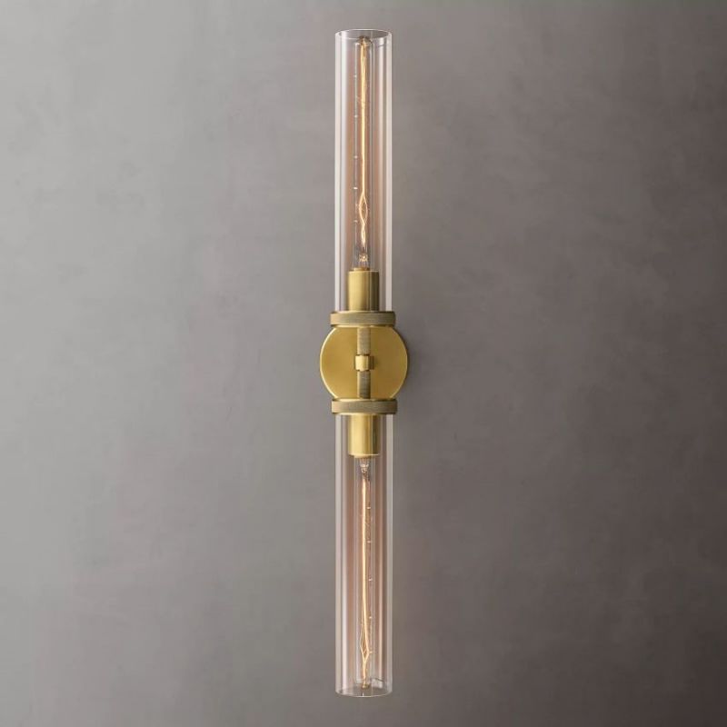 Lambert Knurled Grand Linear Sconce