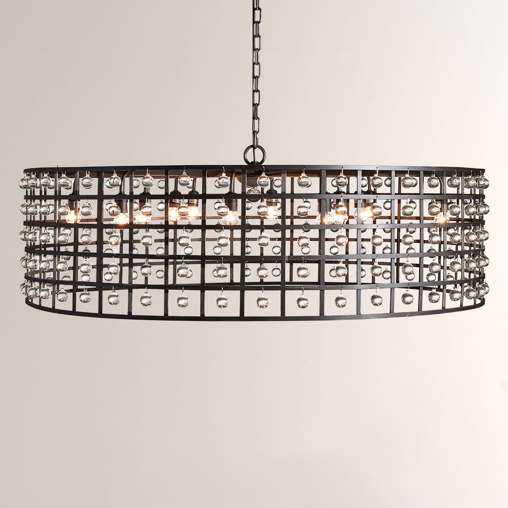 Lana Cage 12 Light Round Chandelier