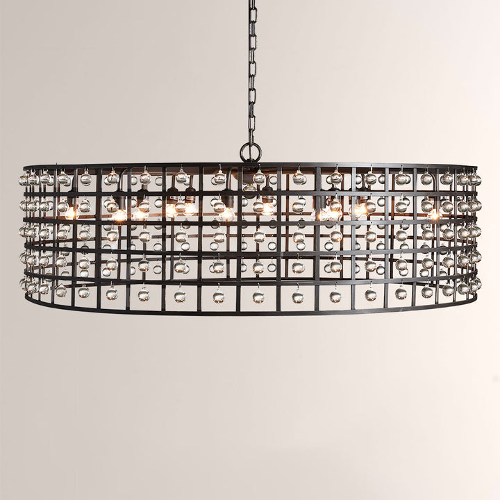 Lana Cage 12 Light Round Chandelier