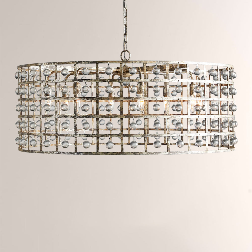 Lana Cage 8 Light Round Chandelier