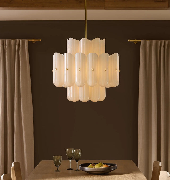 Larin Double Tier Chandelier 25" 35" 46"