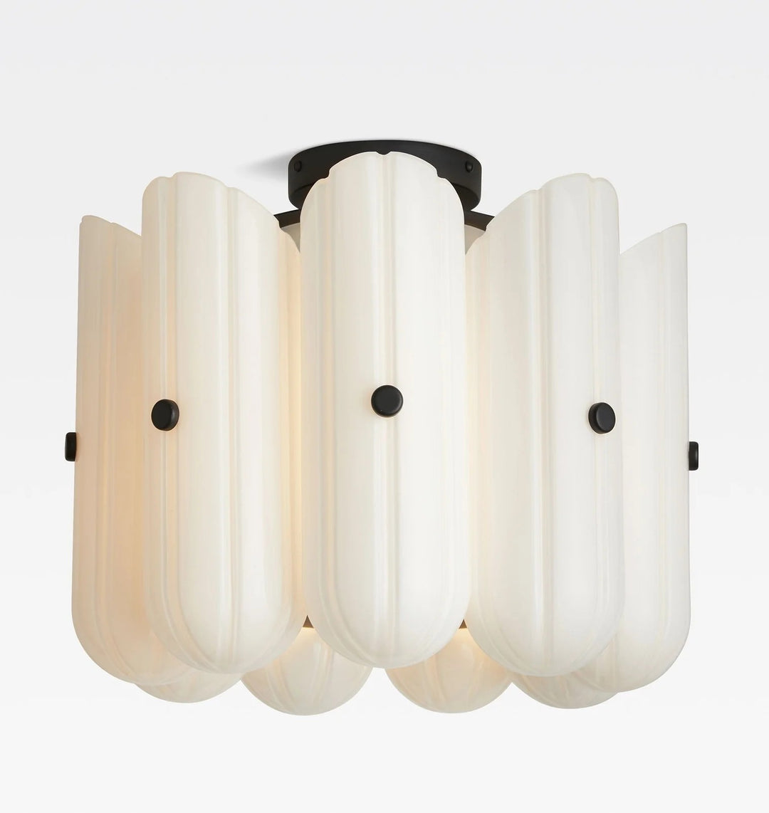 Larin Glass Flush Mount 16"