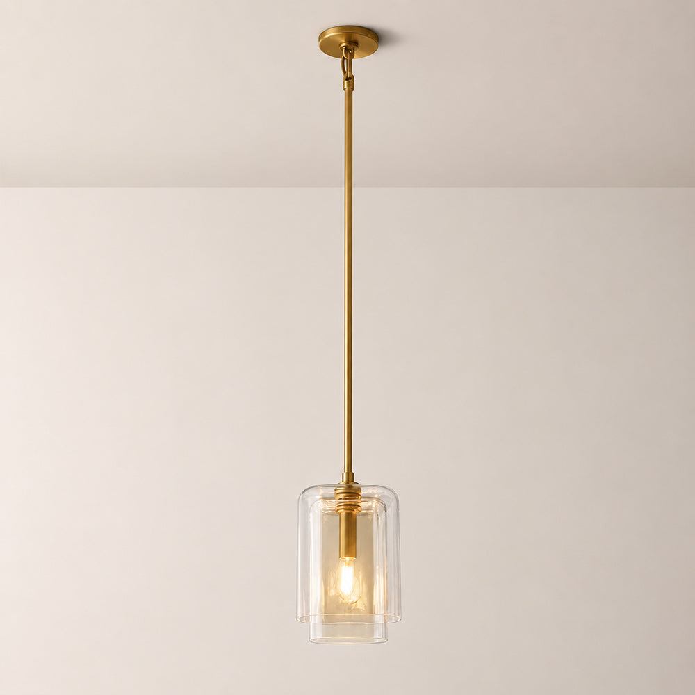 Lecoun Clear Glass Pendant