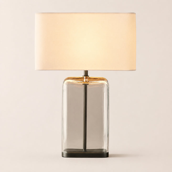 Lecoun Clear Glass Table Lamp