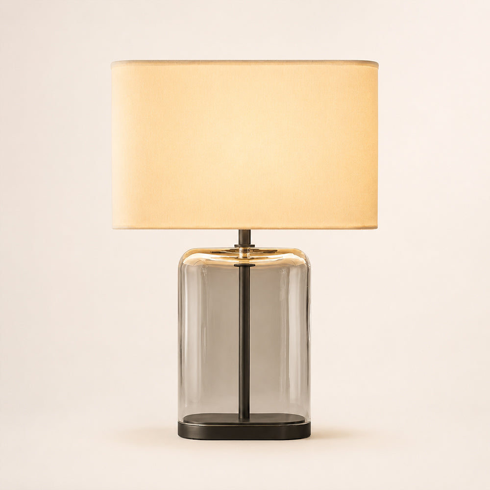Lecoun Clear Glass Table Lamp