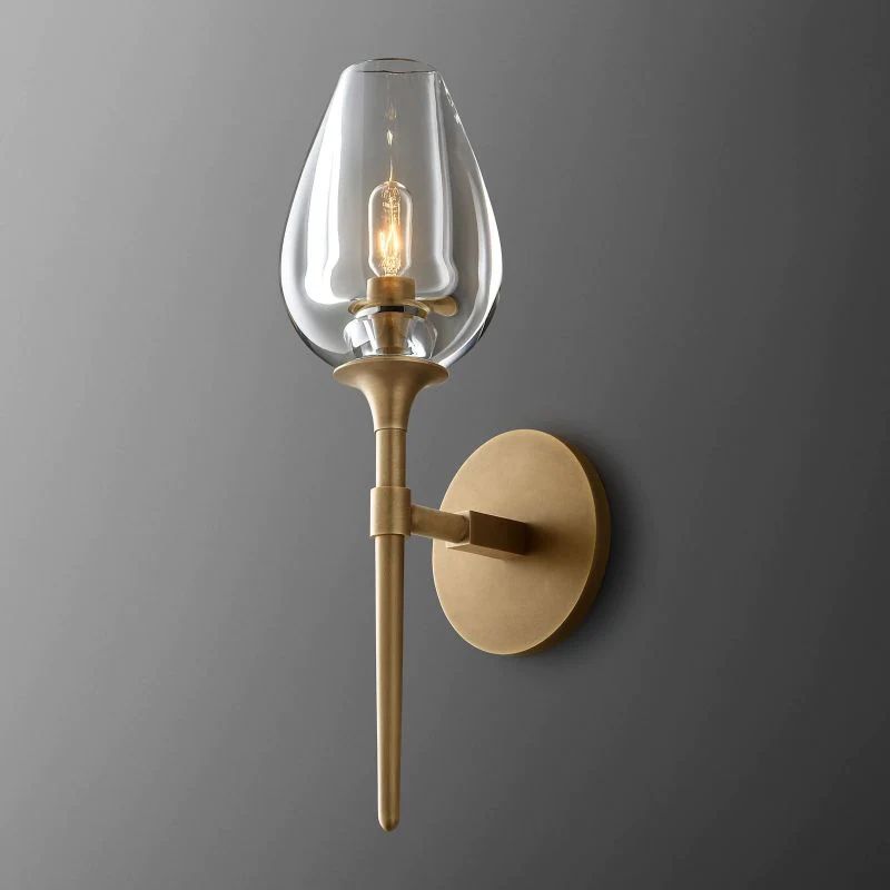 Lewis Tulip Single Bedroom Sconce
