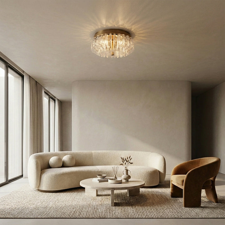 Liltane Round Flush Mount
