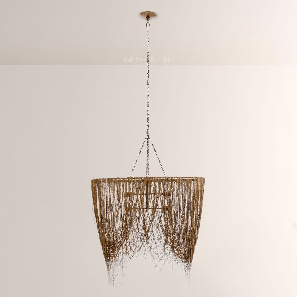 Lindsay Oval Chains Chandelier