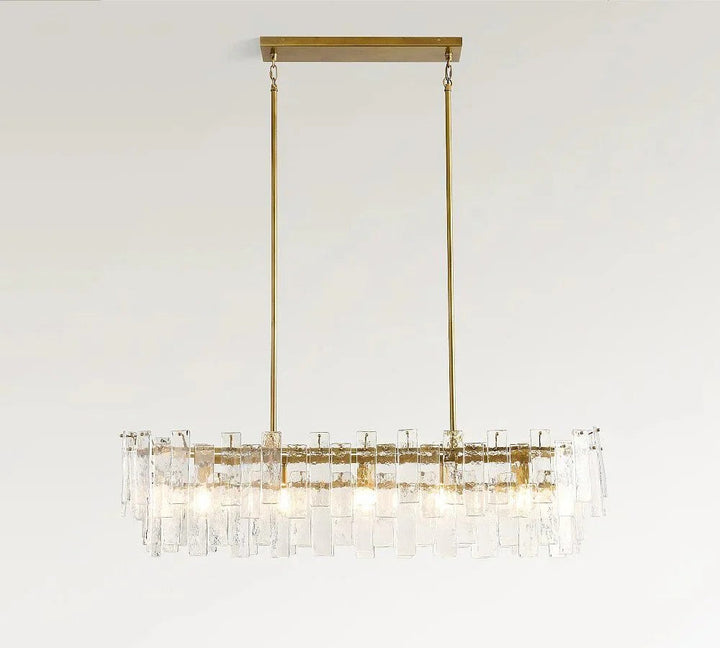 Lirsio Glass Linear Chandelier