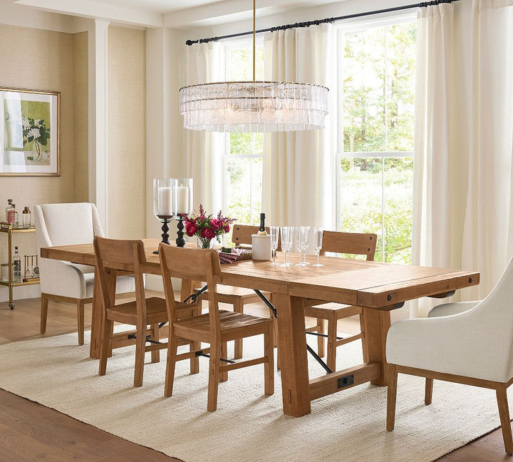 Lirsio Glass Round Chandelier