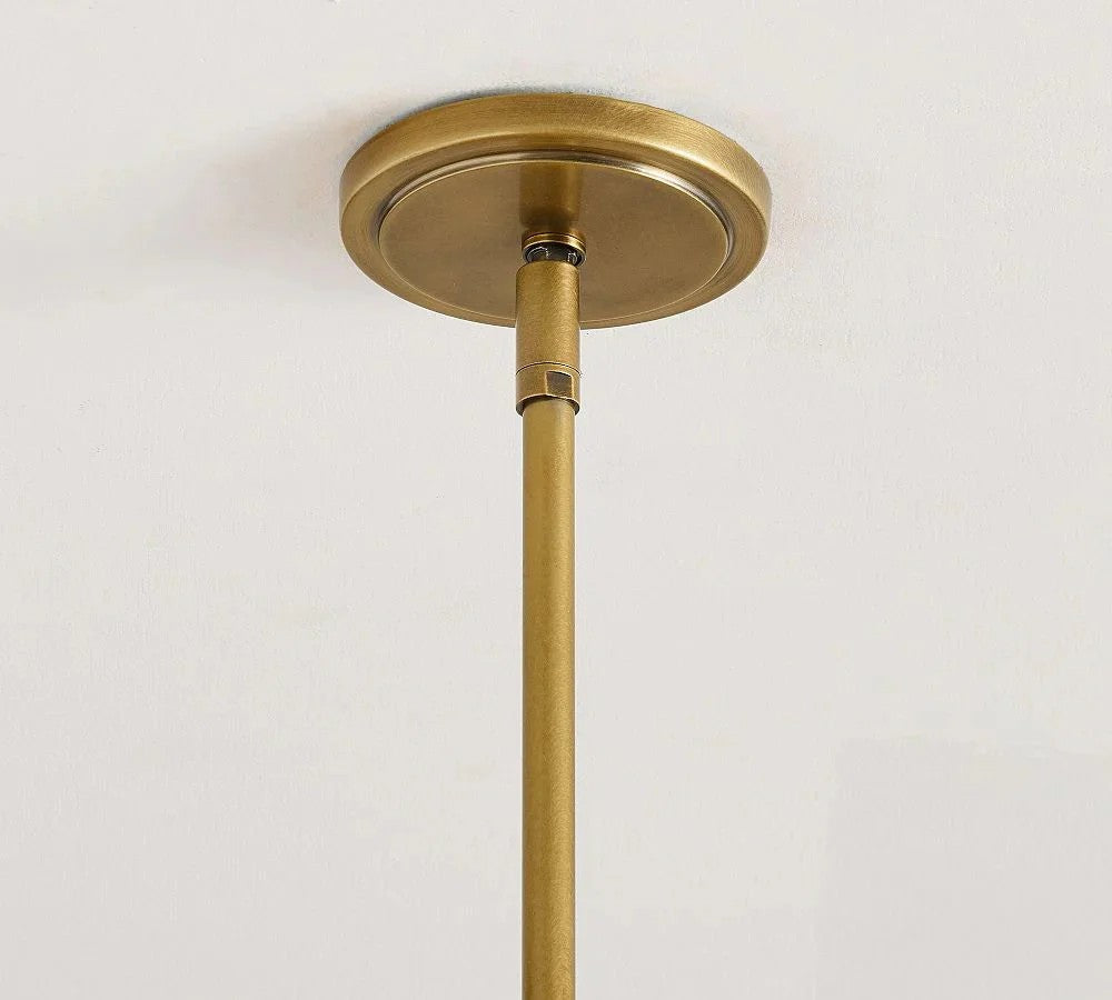 Lirsio Glass Round Tiered Chandelier
