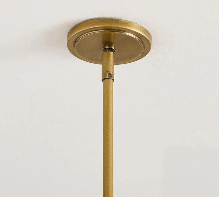 Lirsio Glass Round Tiered Chandelier