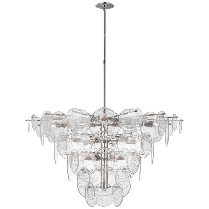 Loire Extra Large Glass Chandelier