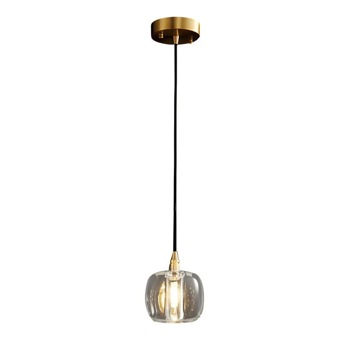 Long Spiral Cubes Crystal Chandelier for Staircase