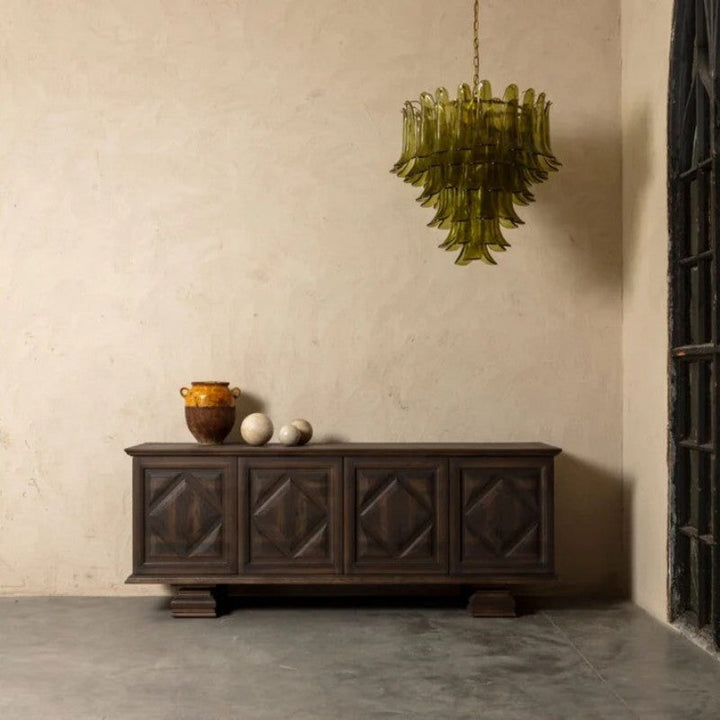 Murino Green Petalo Chandelier