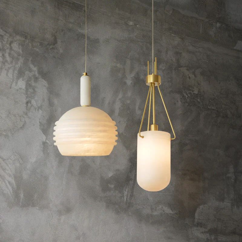 Lottia Alabaster Pendant Light