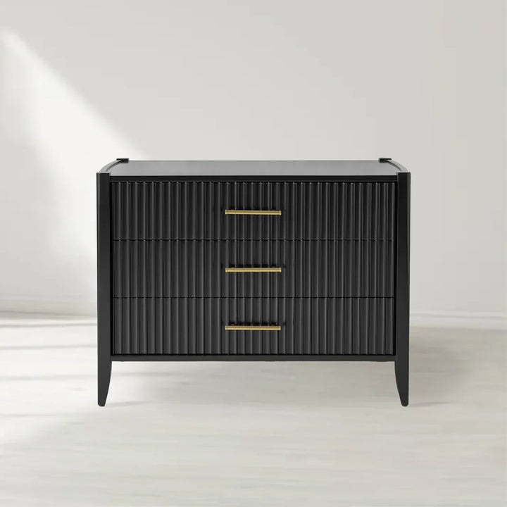 Louis 3-Drawer Nightstand