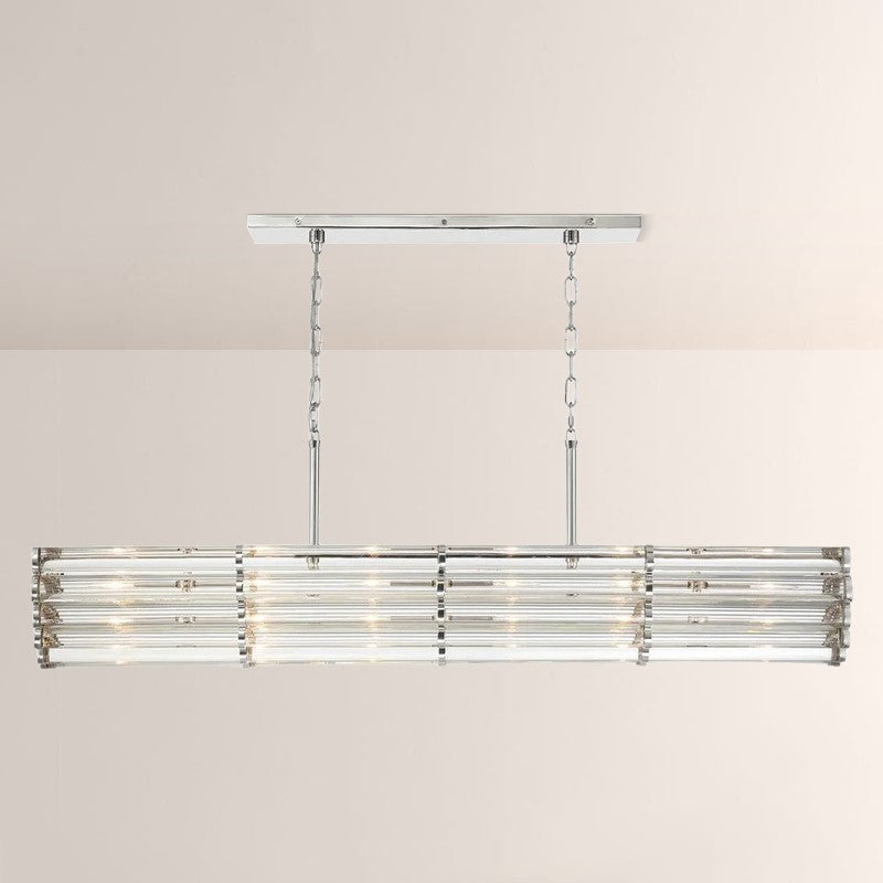 Lubby Langdon for Crystorama Elliot 6 Light Chandelier 48''W