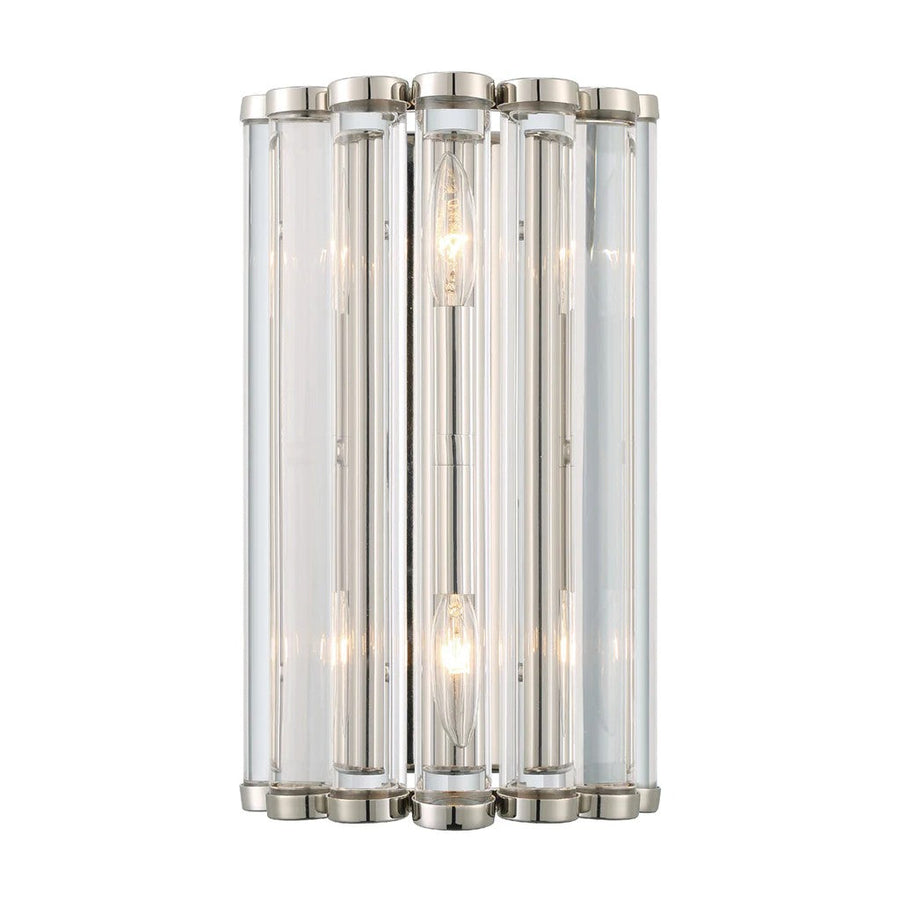 Lubby Langdon for Crystorama Elliot 2 Light Sconce