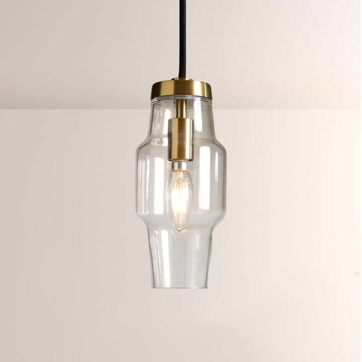 Lumin Clear Glass Pendant