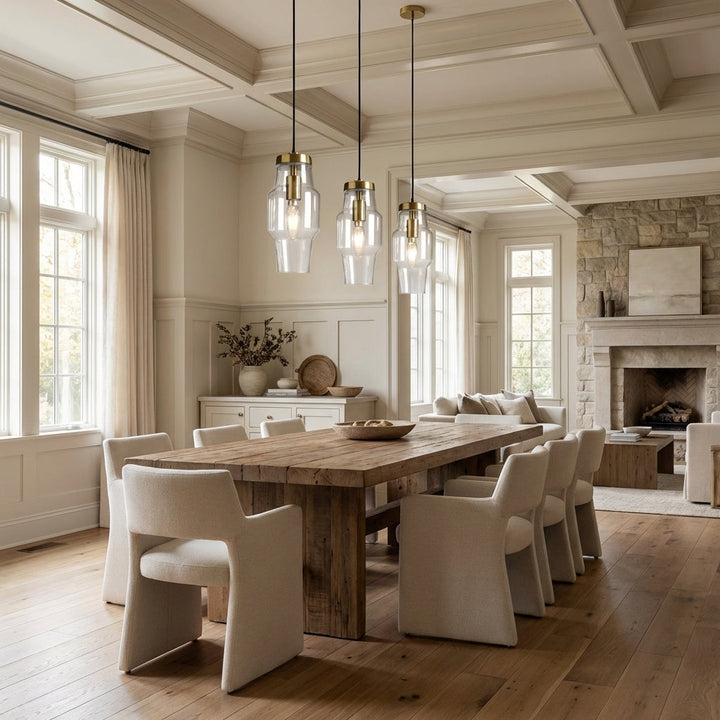 Lumin Clear Glass Pendant