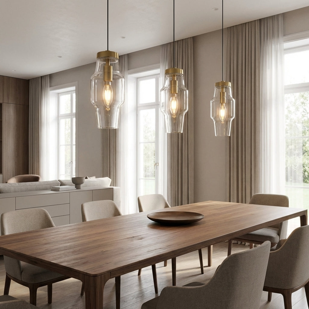 Lumin Clear Glass Pendant