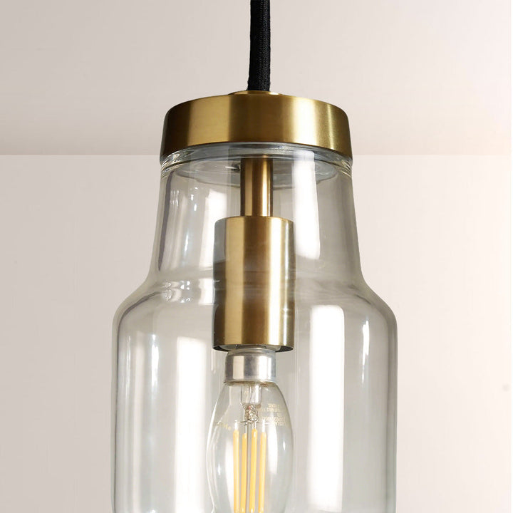 Lumin Clear Glass Pendant