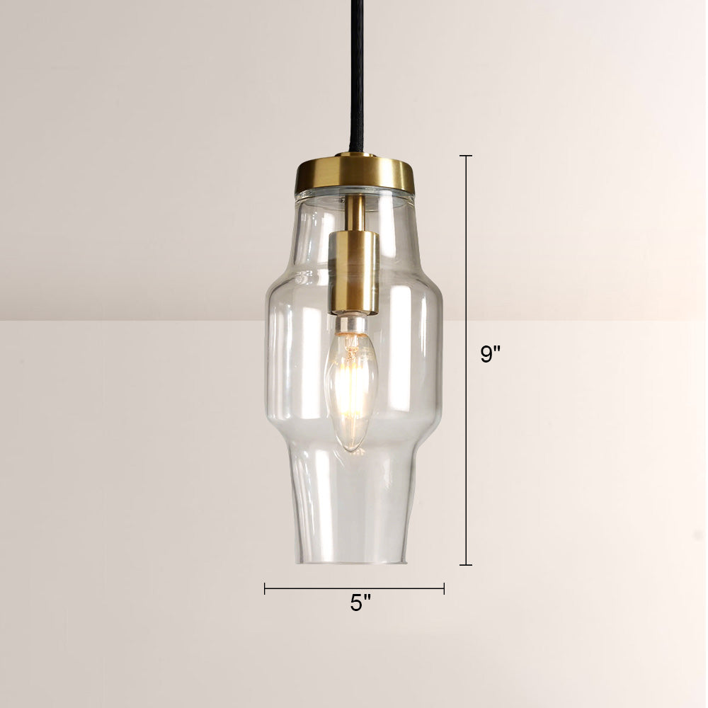 Lumin Clear Glass Pendant