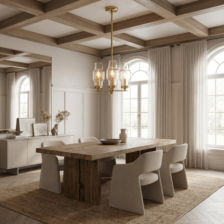 Lumin Clear Glass Round Pendant