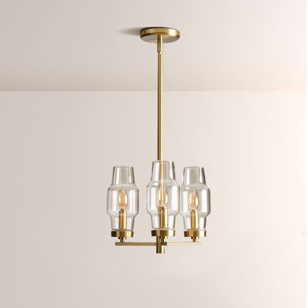 Lumin Clear Glass Round Pendant