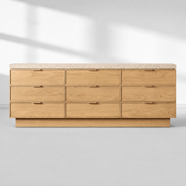 Lumi 9-Drawer Dresser