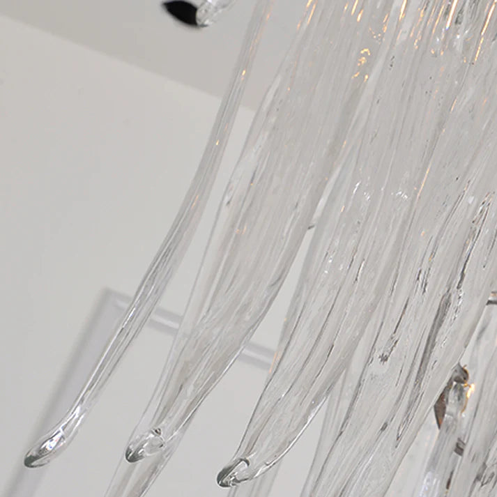 Luxury Crystal Branch Chandelier For Staircase