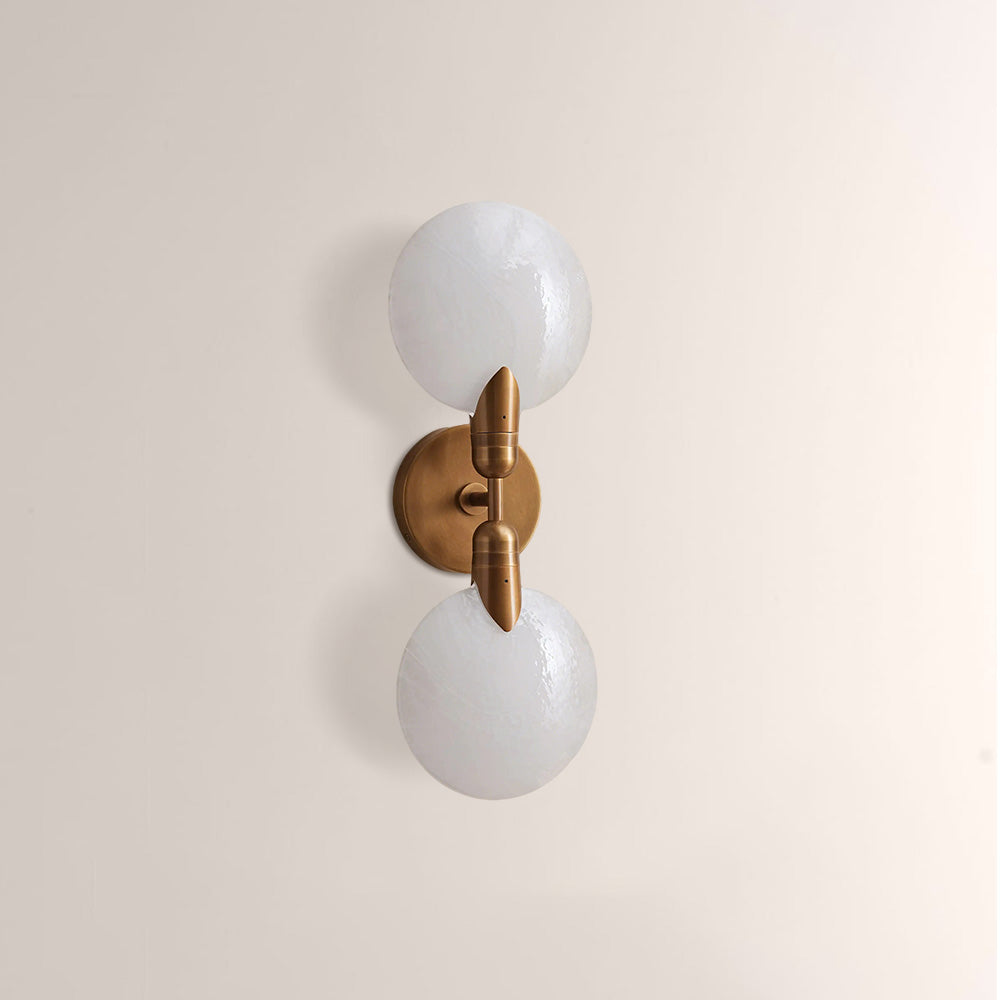 Lylam Glass Double Wall Sconce