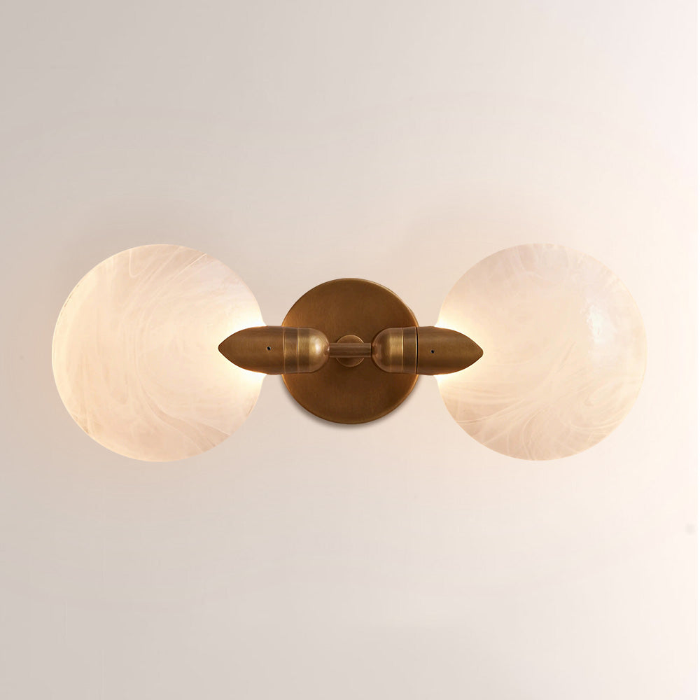 Lylam Glass Double Wall Sconce