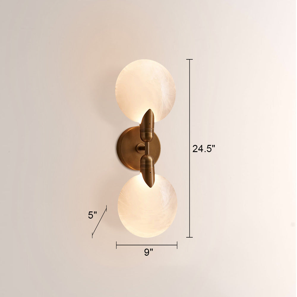 Lylam Glass Double Wall Sconce