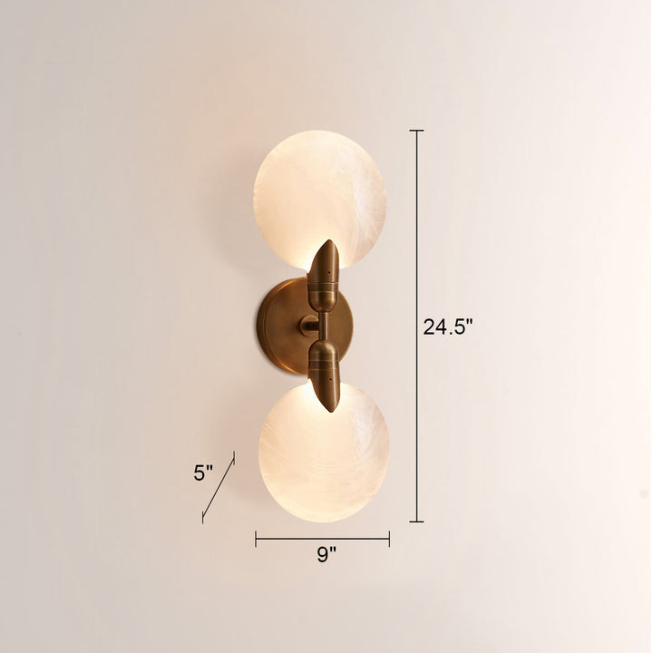Lylam Glass Double Wall Sconce