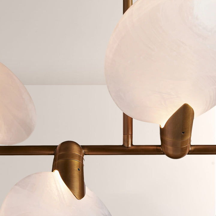 Lylam Glass Linear Chandelier