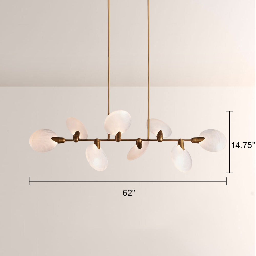 Lylam Glass Linear Chandelier