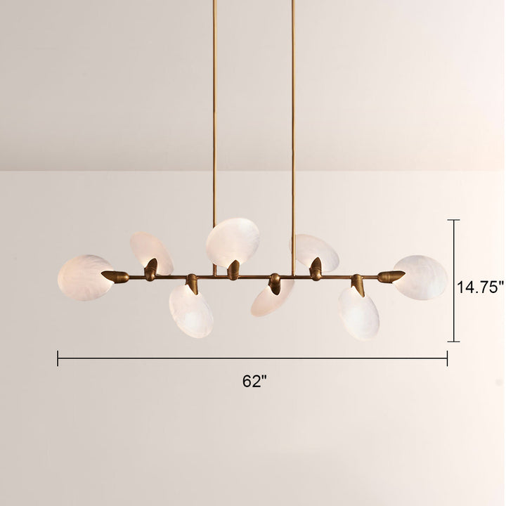 Lylam Glass Linear Chandelier