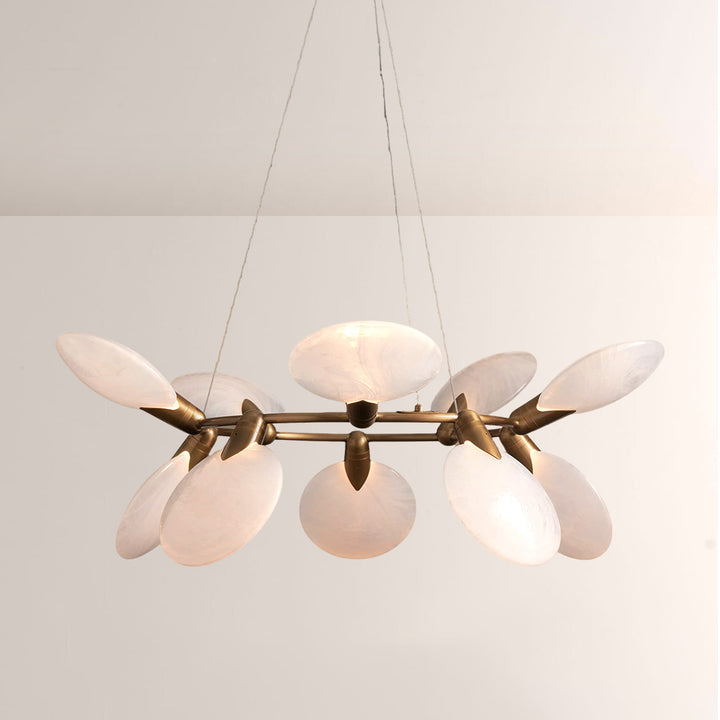 Lylam Glass Round Chandelier