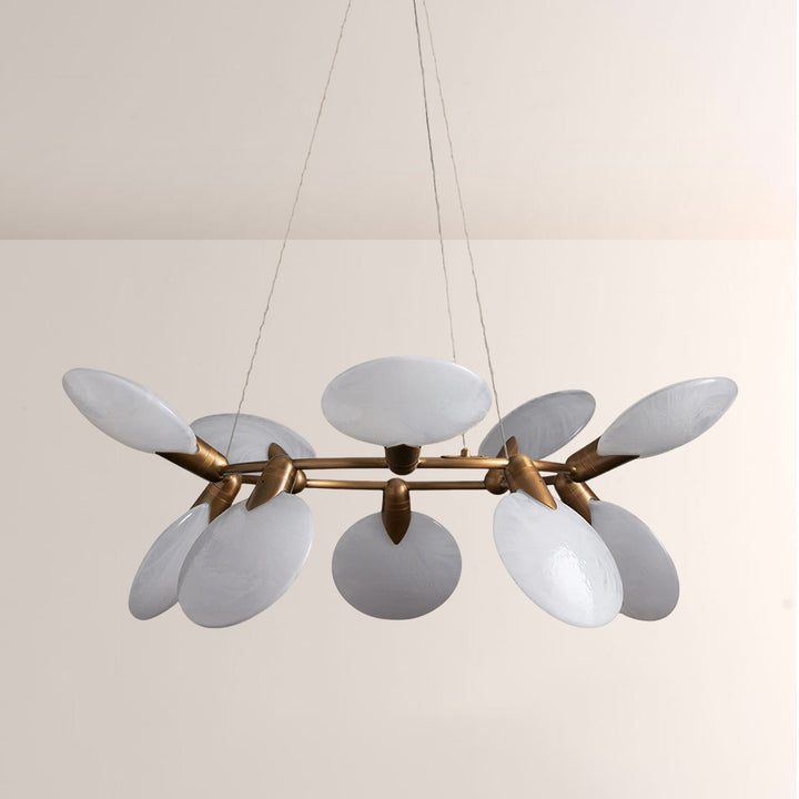 Lylam Glass Round Chandelier