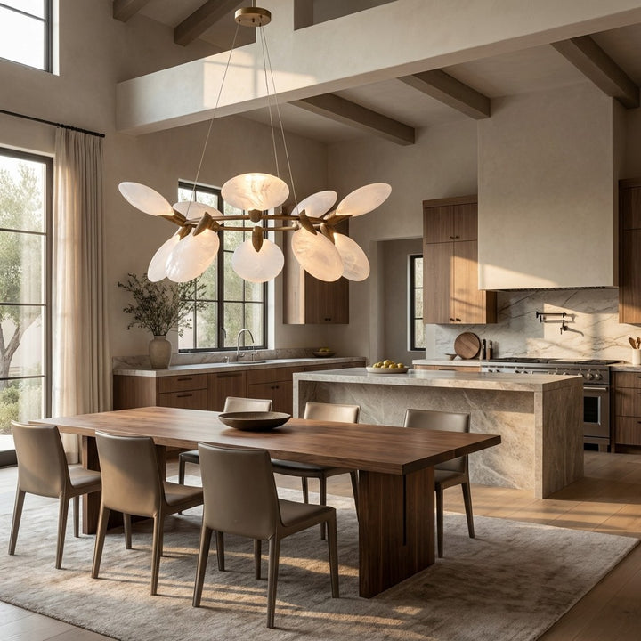 Lylam Glass Round Chandelier