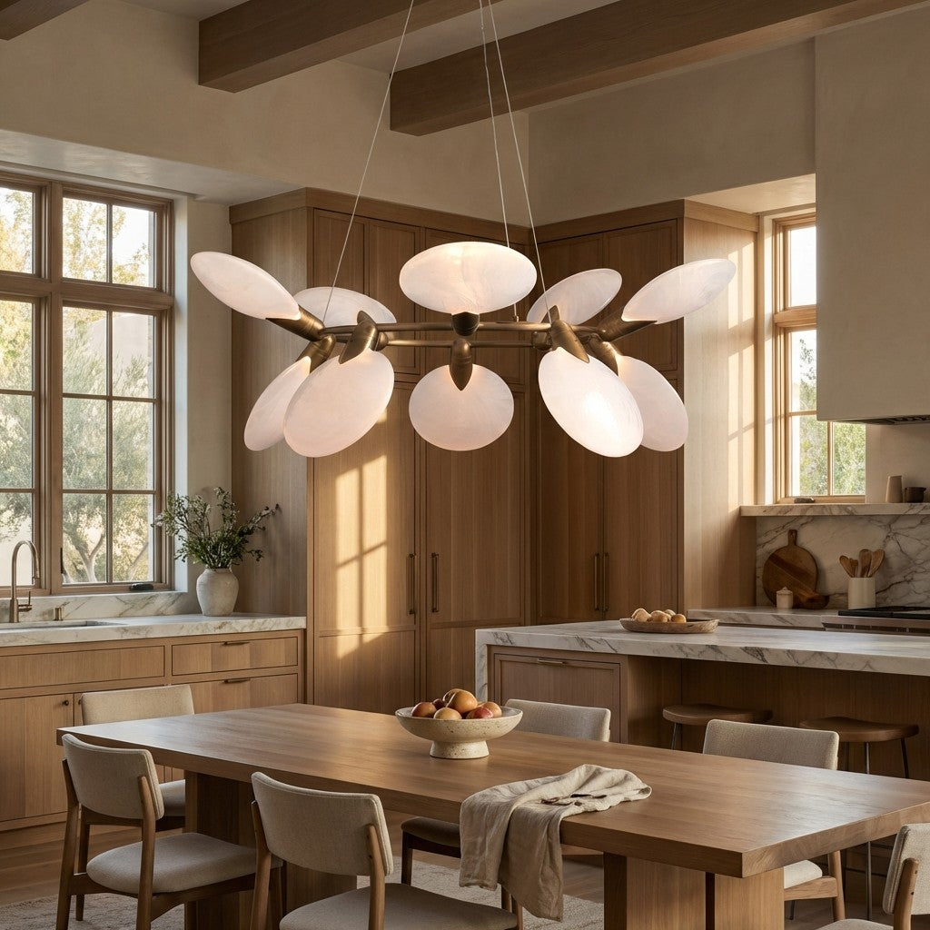 Lylam Glass Round Chandelier