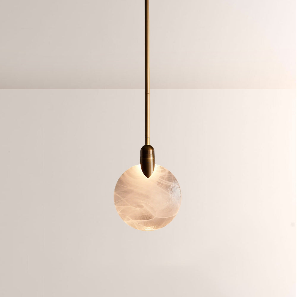 Lylam Glass Single Pendant,Modern Pendant For Living Room – BALDERLIGHTING