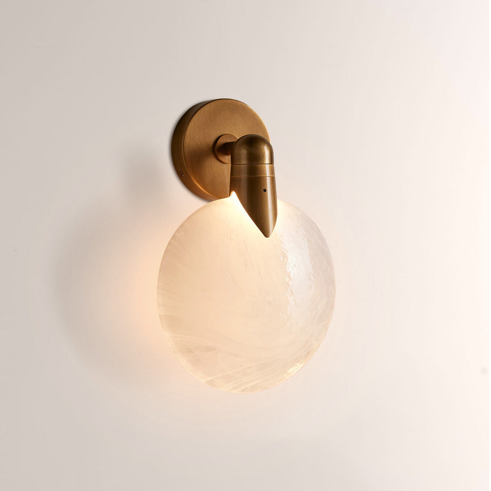 Lylam Glass Wall Sconce,Wall Sconce For Living Room,Bedroom ...
