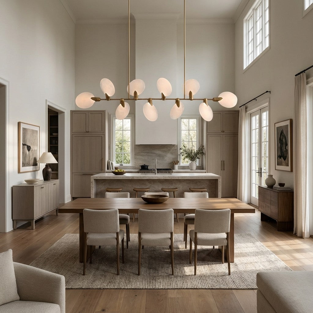 Lylam Glass Linear Chandelier